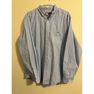 Vineyard Vines Slim Fit Whale Shirt XL Gingham White Blue Green Pink